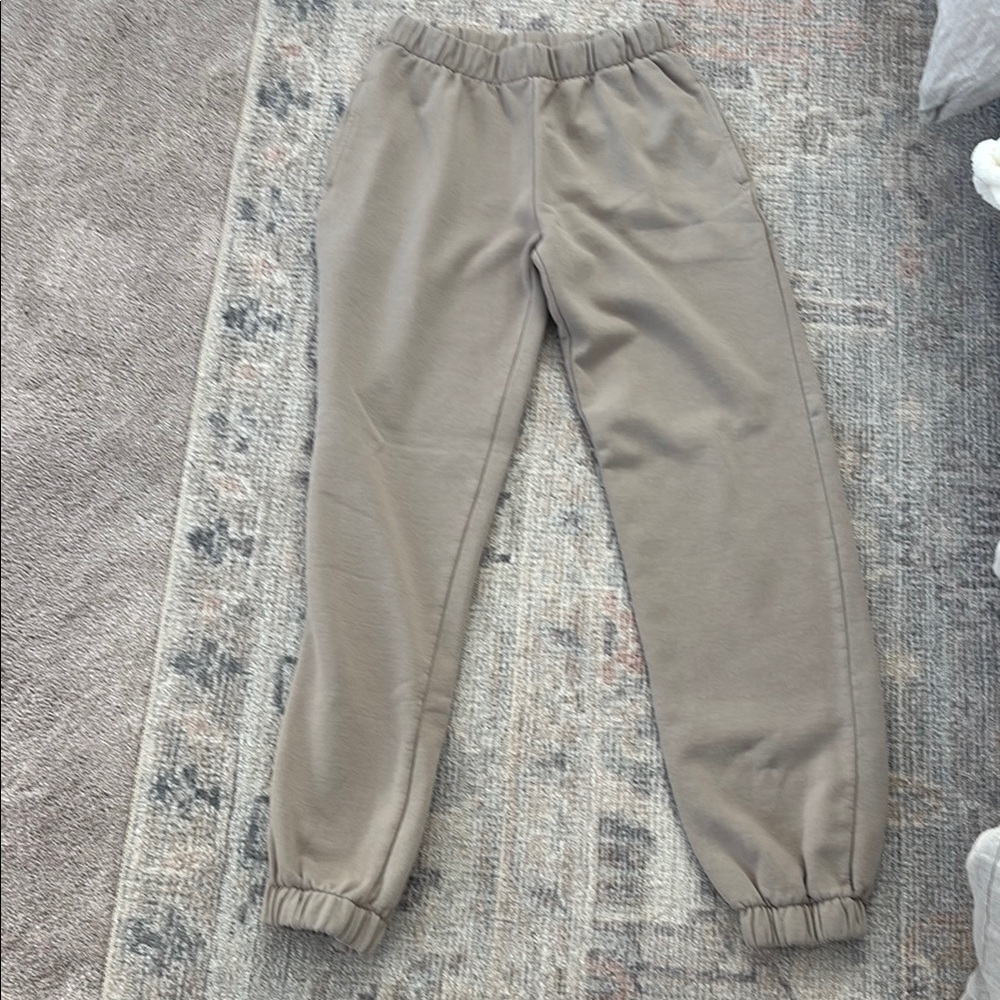 Brandy Melville Tan Joggers